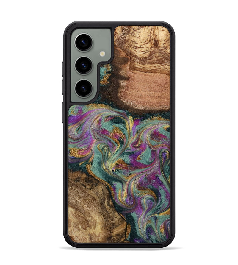 Galaxy S24 Plus Wood Phone Case - Dayna (Green, 800814)