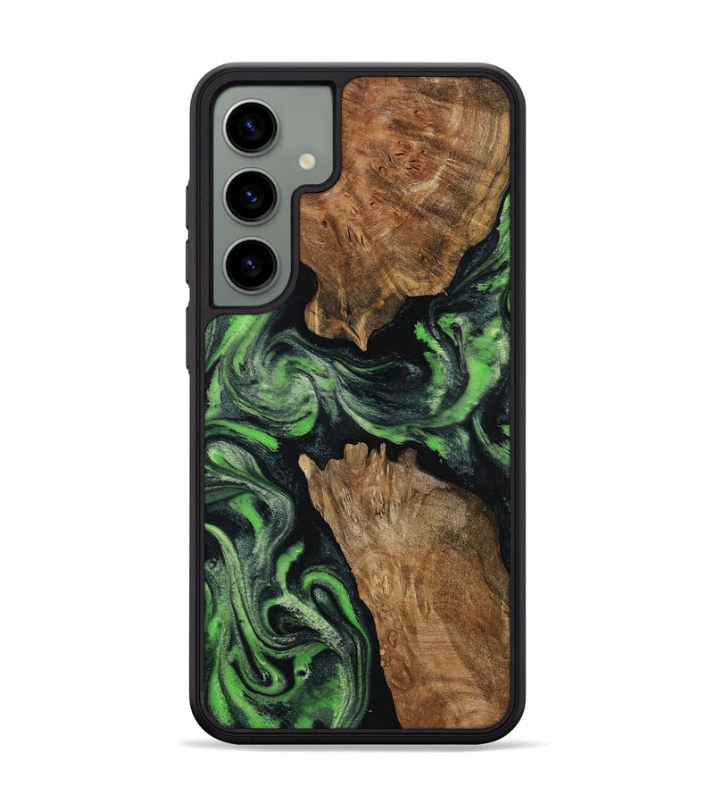 Galaxy S24 Plus Wood Phone Case - Andre (Green, 800815)