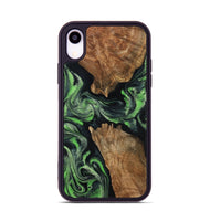 iPhone Xr Wood Phone Case - Andre (Green, 800815)