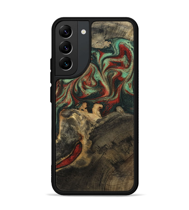 Galaxy S22 Plus Wood Phone Case - Daron (Green, 800816)
