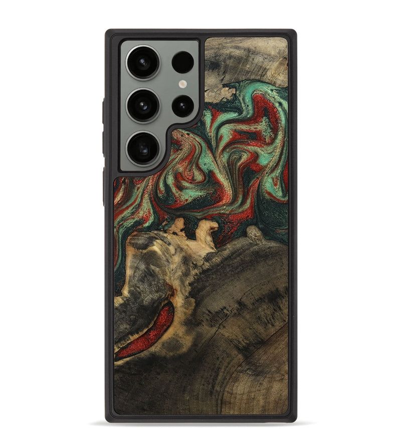 Galaxy S23 Ultra Wood Phone Case - Daron (Green, 800816)