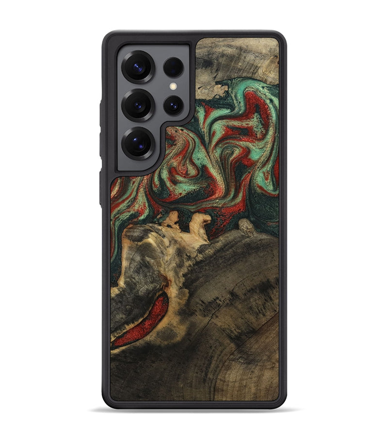 Galaxy S25 Ultra Wood Phone Case - Daron (Green, 800816)