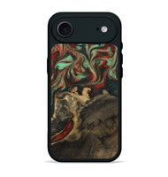 iPhone 17 Air Wood Phone Case - Daron (Green, 800816)