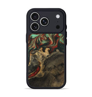 iPhone 17 Pro Wood Phone Case - Daron (Green, 800816)