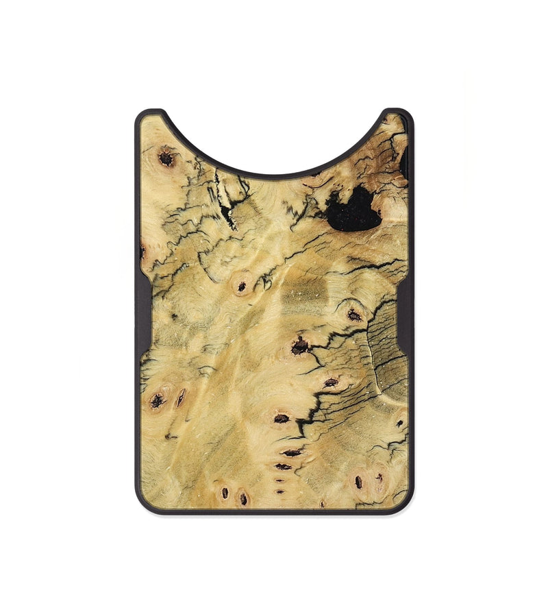 Alloy Wood Wallet - Benny (Wood Burl, 800818)