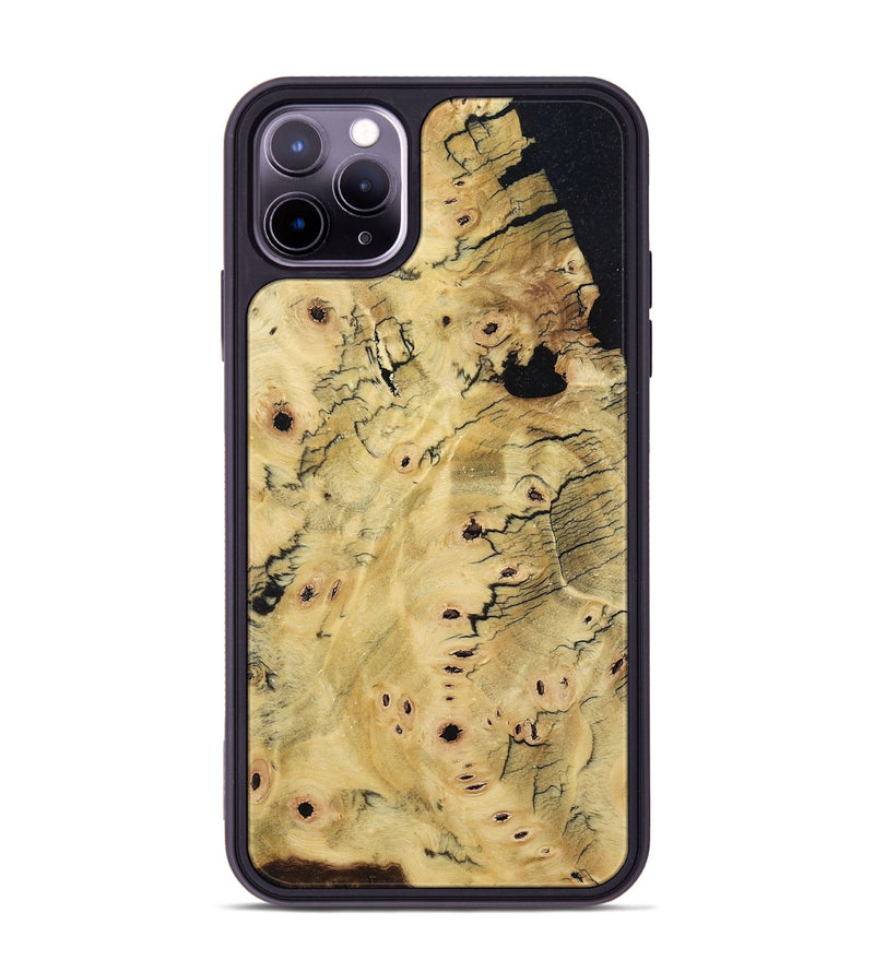 iPhone 11 Pro Max Wood Phone Case - Benny (Wood Burl, 800818)