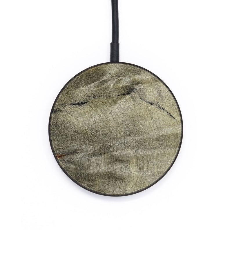 Circle Wood Wireless Charger - Carol (Wood Burl, 800822)