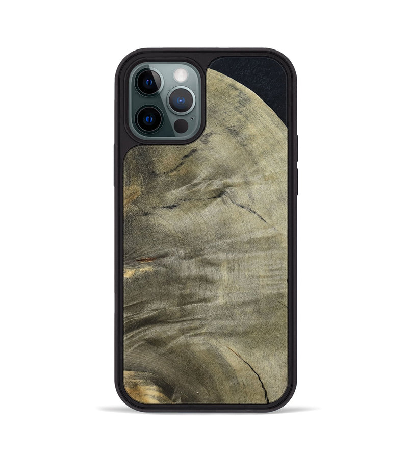 iPhone 12 Pro Wood Phone Case - Carol (Wood Burl, 800822)