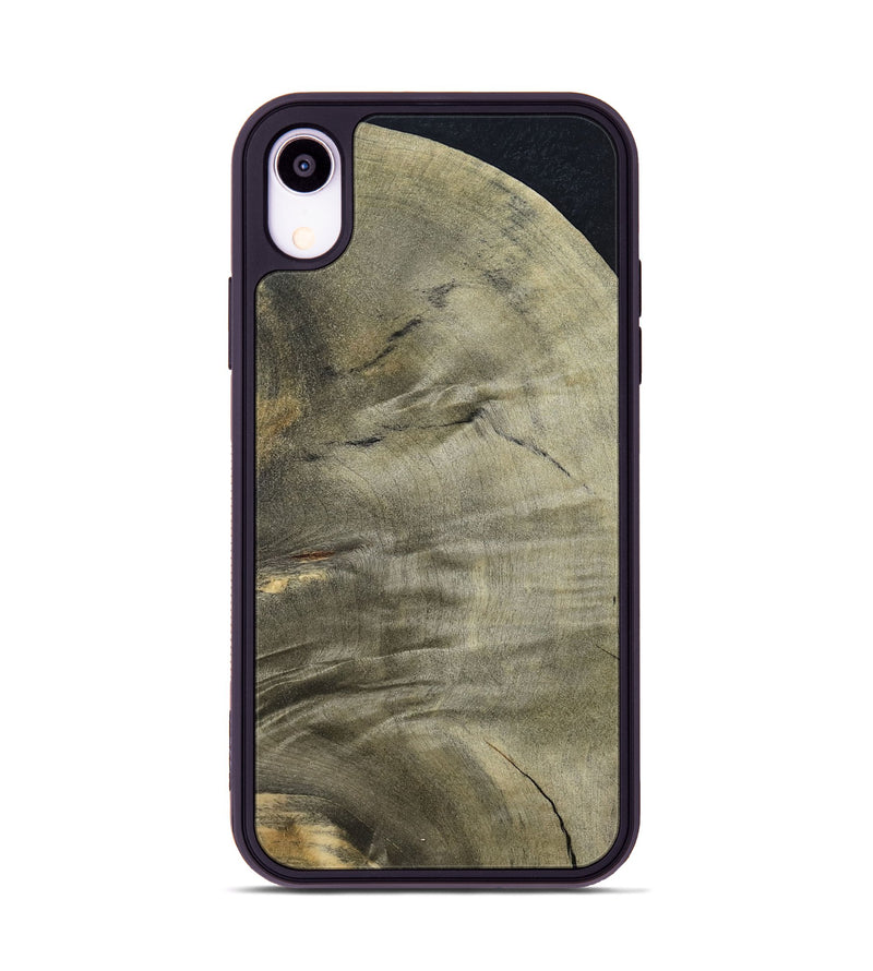 iPhone Xr Wood Phone Case - Carol (Wood Burl, 800822)