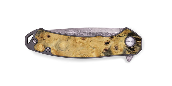 EDC Wood Pocket Knife - David (Wood Burl, 800824)