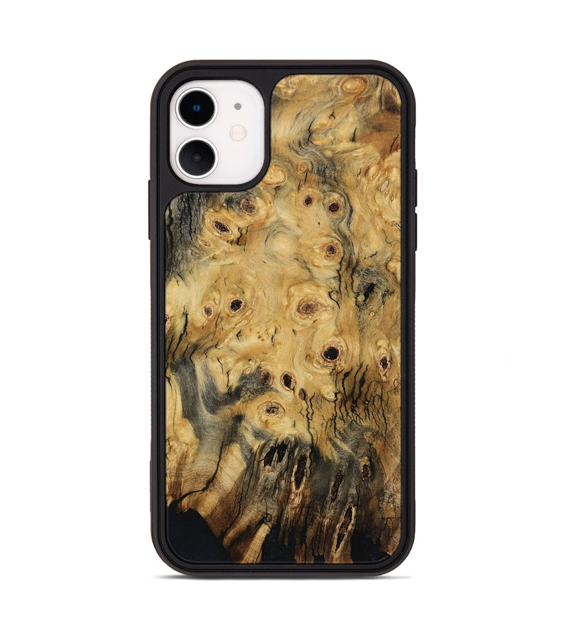 iPhone 11 Wood Phone Case - David (Wood Burl, 800824)