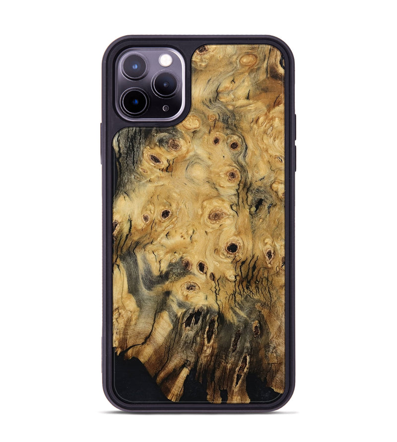 iPhone 11 Pro Max Wood Phone Case - David (Wood Burl, 800824)
