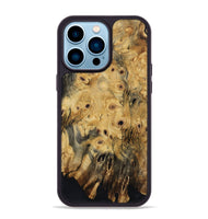 iPhone 14 Pro Max Wood Phone Case - David (Wood Burl, 800824)