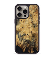 iPhone 15 Pro Max Wood Phone Case - David (Wood Burl, 800824)