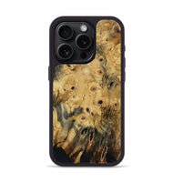 iPhone 15 Pro Wood Phone Case - David (Wood Burl, 800824)