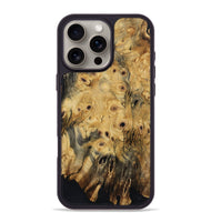 iPhone 16 Pro Max Wood Phone Case - David (Wood Burl, 800824)