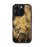 iPhone 16 Pro Wood Phone Case - David (Wood Burl, 800824)