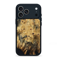 iPhone 17 Pro Max Wood Phone Case - David (Wood Burl, 800824)