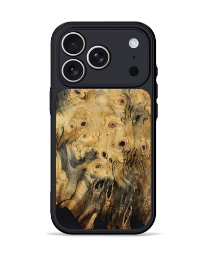 iPhone 17 Pro Wood Phone Case - David (Wood Burl, 800824)