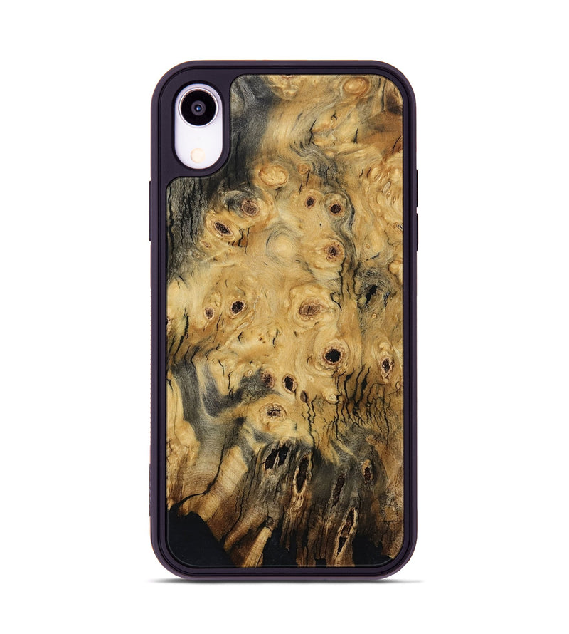 iPhone Xr Wood Phone Case - David (Wood Burl, 800824)