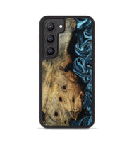 Galaxy S23 Wood Phone Case - Daryl (Blue, 800825)