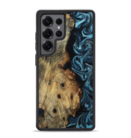 Galaxy S25 Ultra Wood Phone Case - Daryl (Blue, 800825)