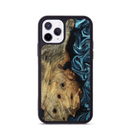 iPhone 11 Pro Wood Phone Case - Daryl (Blue, 800825)