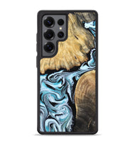 Galaxy S25 Ultra Wood Phone Case - Rick (Blue, 800826)
