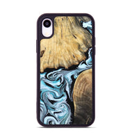 iPhone Xr Wood Phone Case - Rick (Blue, 800826)