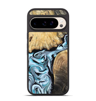Pixel 10 Wood Phone Case - Rick (Blue, 800826)