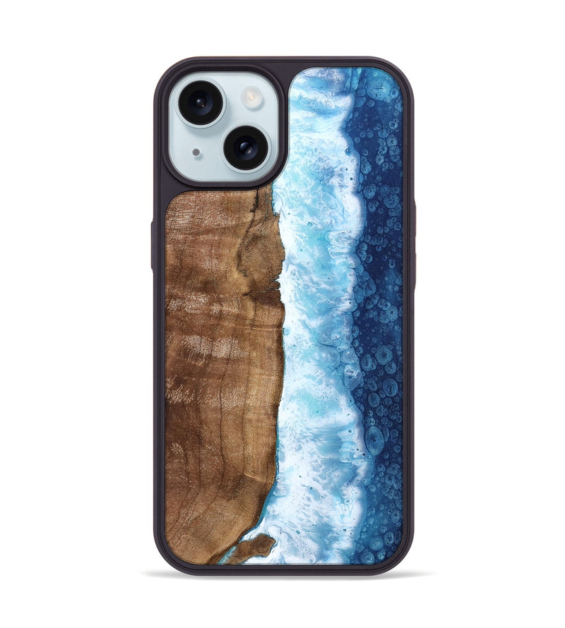 iPhone 15 Wood Phone Case - Rylan (Coastal, 800830)