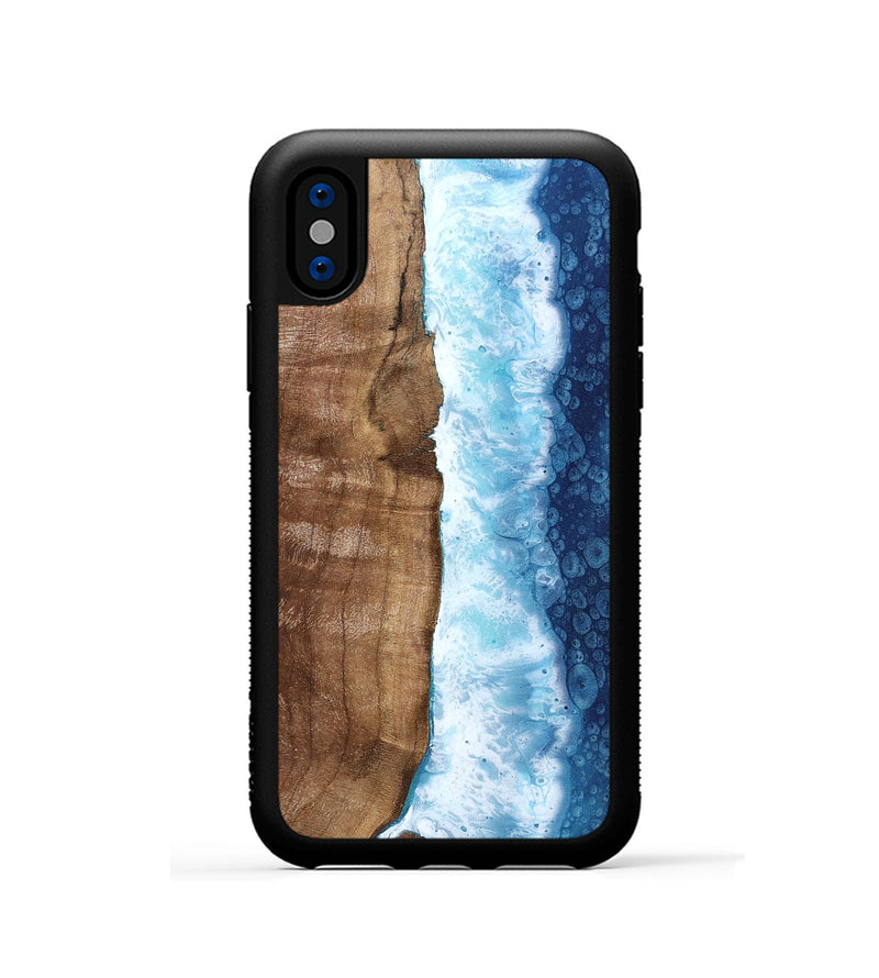 iPhone Xs Wood Phone Case - Rylan (Coastal, 800830)