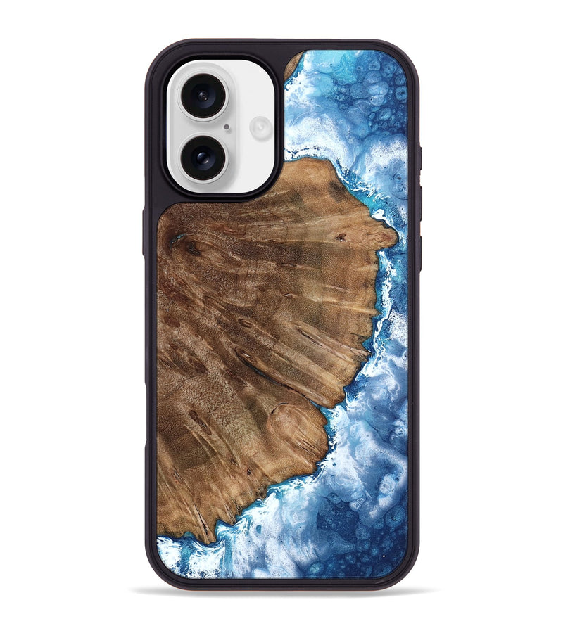 iPhone 16 Plus Wood Phone Case - Vickey (Coastal, 800832)