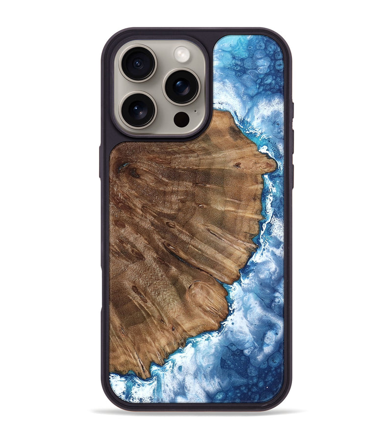 iPhone 16 Pro Max Wood Phone Case - Vickey (Coastal, 800832)