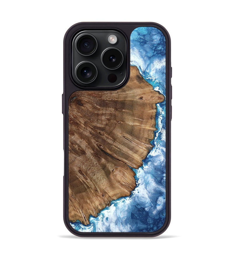 iPhone 16 Pro Wood Phone Case - Vickey (Coastal, 800832)