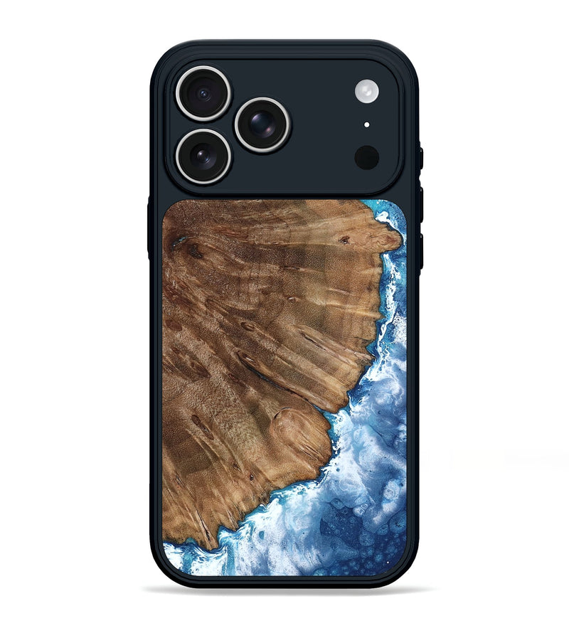 iPhone 17 Pro Max Wood Phone Case - Vickey (Coastal, 800832)