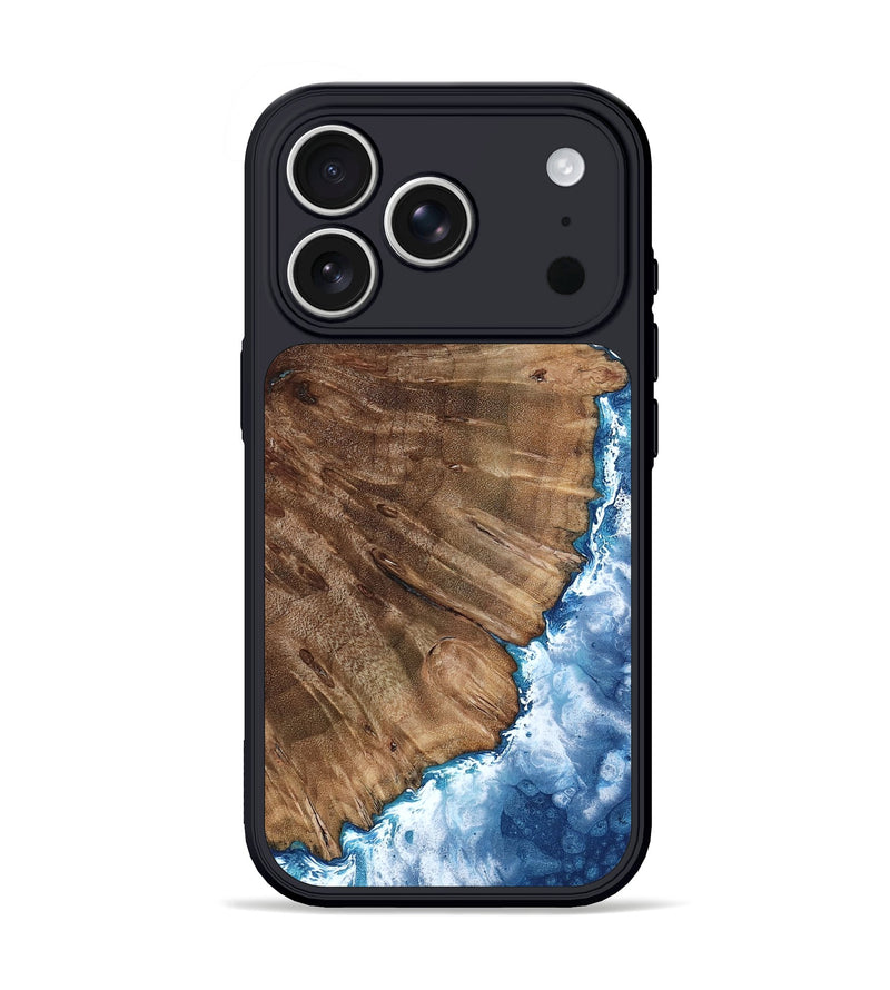 iPhone 17 Pro Wood Phone Case - Vickey (Coastal, 800832)