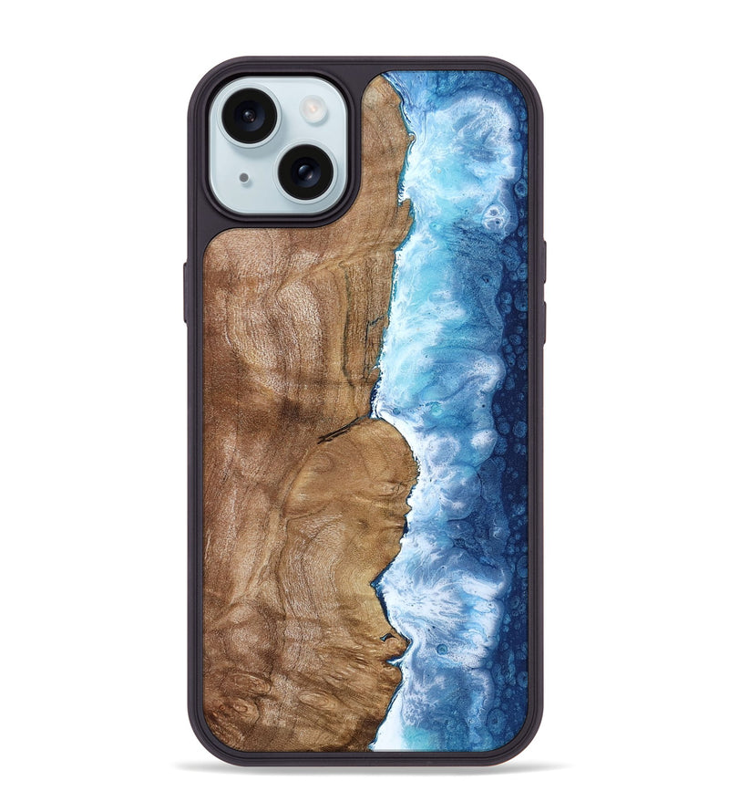 iPhone 15 Plus Wood Phone Case - Eris (Coastal, 800833)