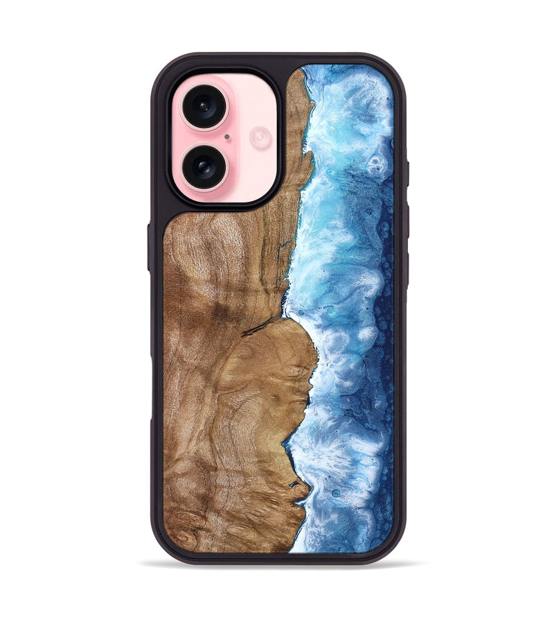 iPhone 16 Wood Phone Case - Eris (Coastal, 800833)