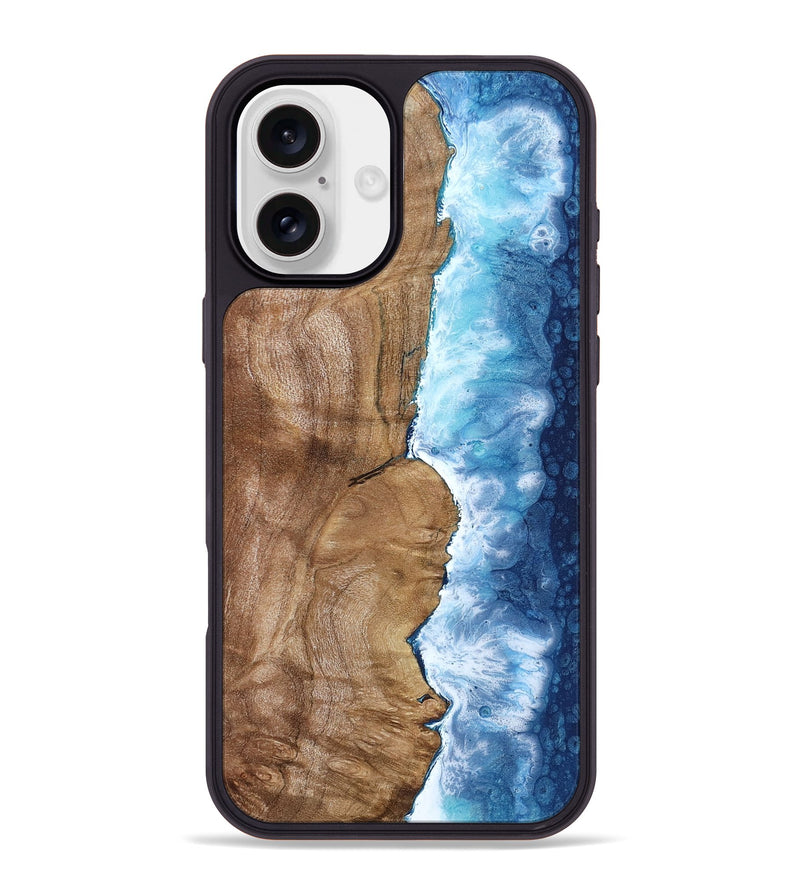 iPhone 16 Plus Wood Phone Case - Eris (Coastal, 800833)
