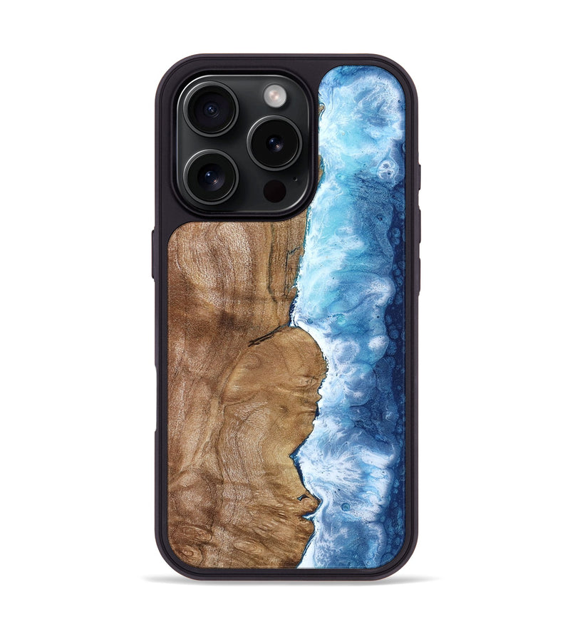 iPhone 16 Pro Wood Phone Case - Eris (Coastal, 800833)