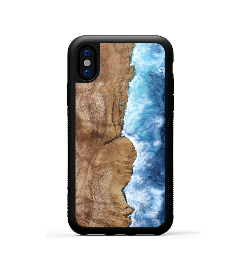 iPhone Xs Wood Phone Case - Eris (Coastal, 800833)