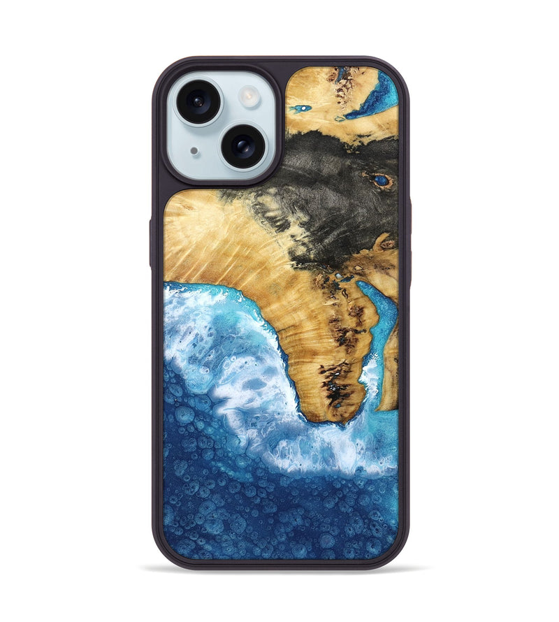 iPhone 15 Wood Phone Case - Alessia (Coastal, 800834)
