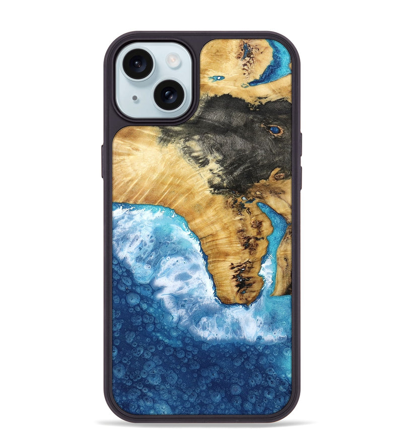 iPhone 15 Plus Wood Phone Case - Alessia (Coastal, 800834)