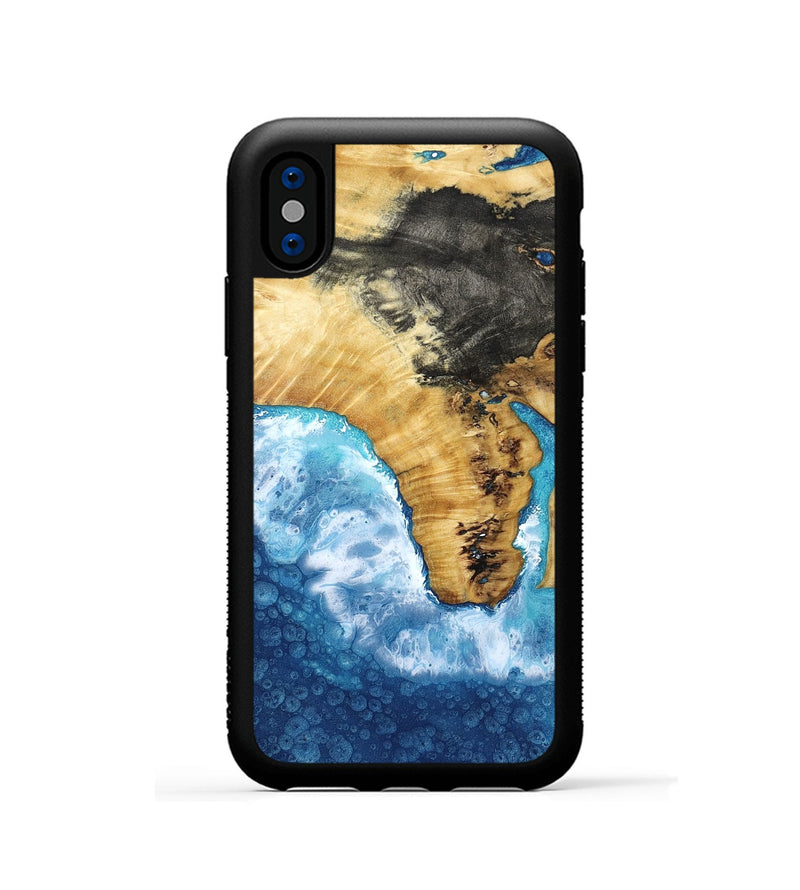 iPhone Xs Wood Phone Case - Alessia (Coastal, 800834)