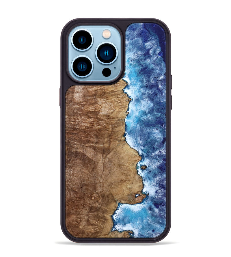 iPhone 14 Pro Max Wood Phone Case - Lilah (Coastal, 800835)