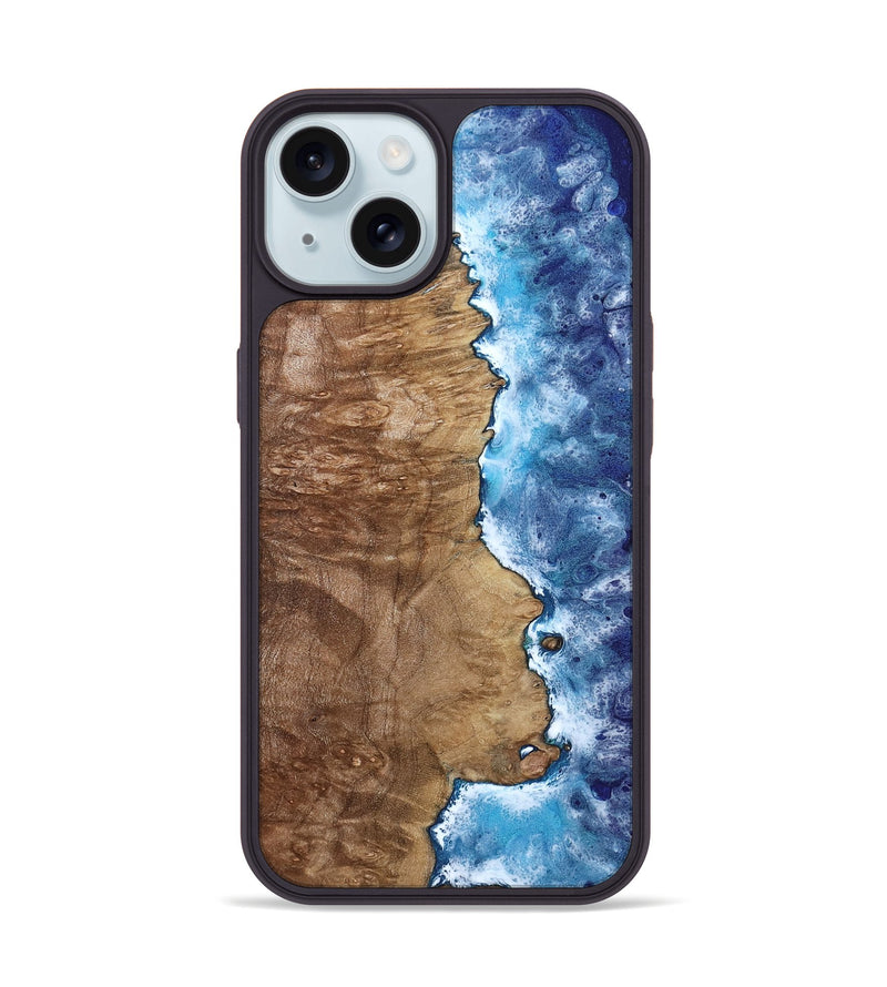iPhone 15 Wood Phone Case - Lilah (Coastal, 800835)