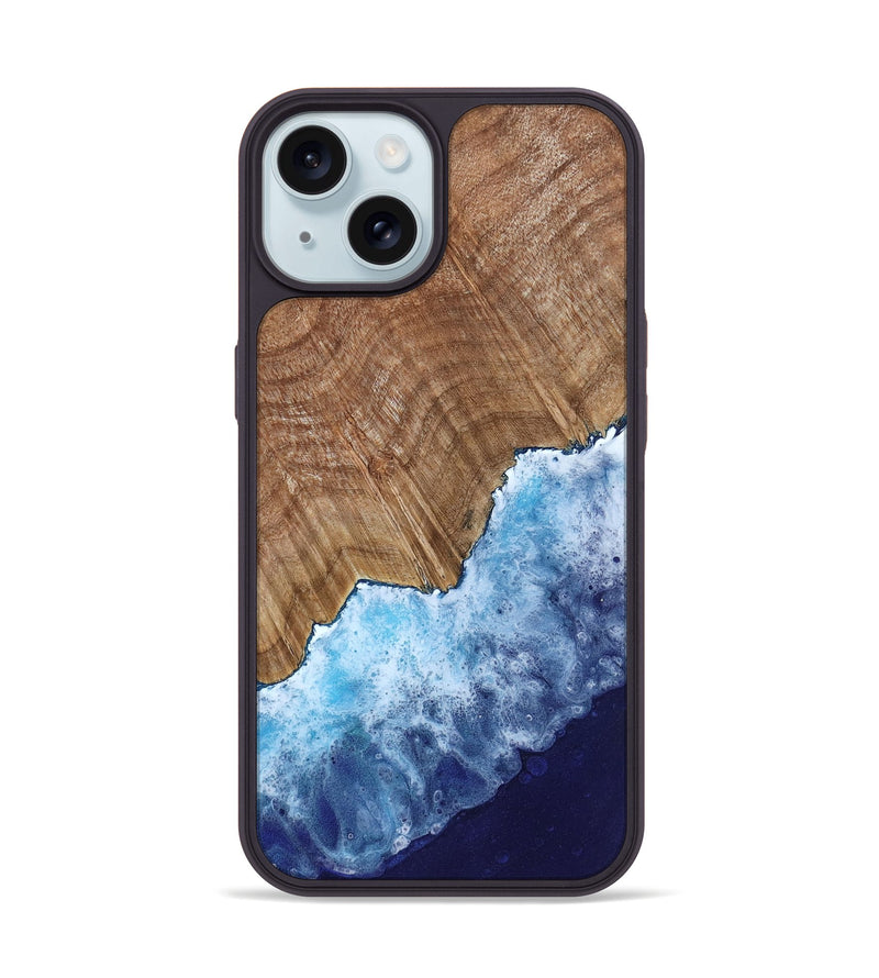 iPhone 15 Wood Phone Case - Levar (Coastal, 800838)