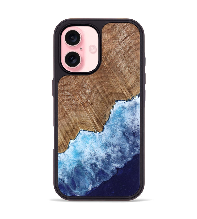 iPhone 16 Wood Phone Case - Levar (Coastal, 800838)