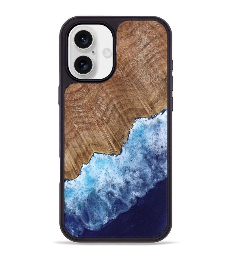 iPhone 16 Plus Wood Phone Case - Levar (Coastal, 800838)